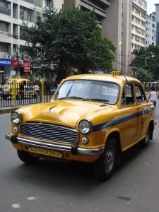 The Ambassador Taxi in Calcutta